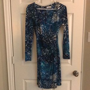 Calvin Klein faux wrap dress size 4